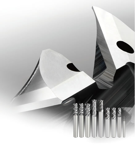 高硬度材加工用エンドミルシリーズ『ハード1ラジアス』 :: 機械と工具